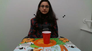 Empty cup