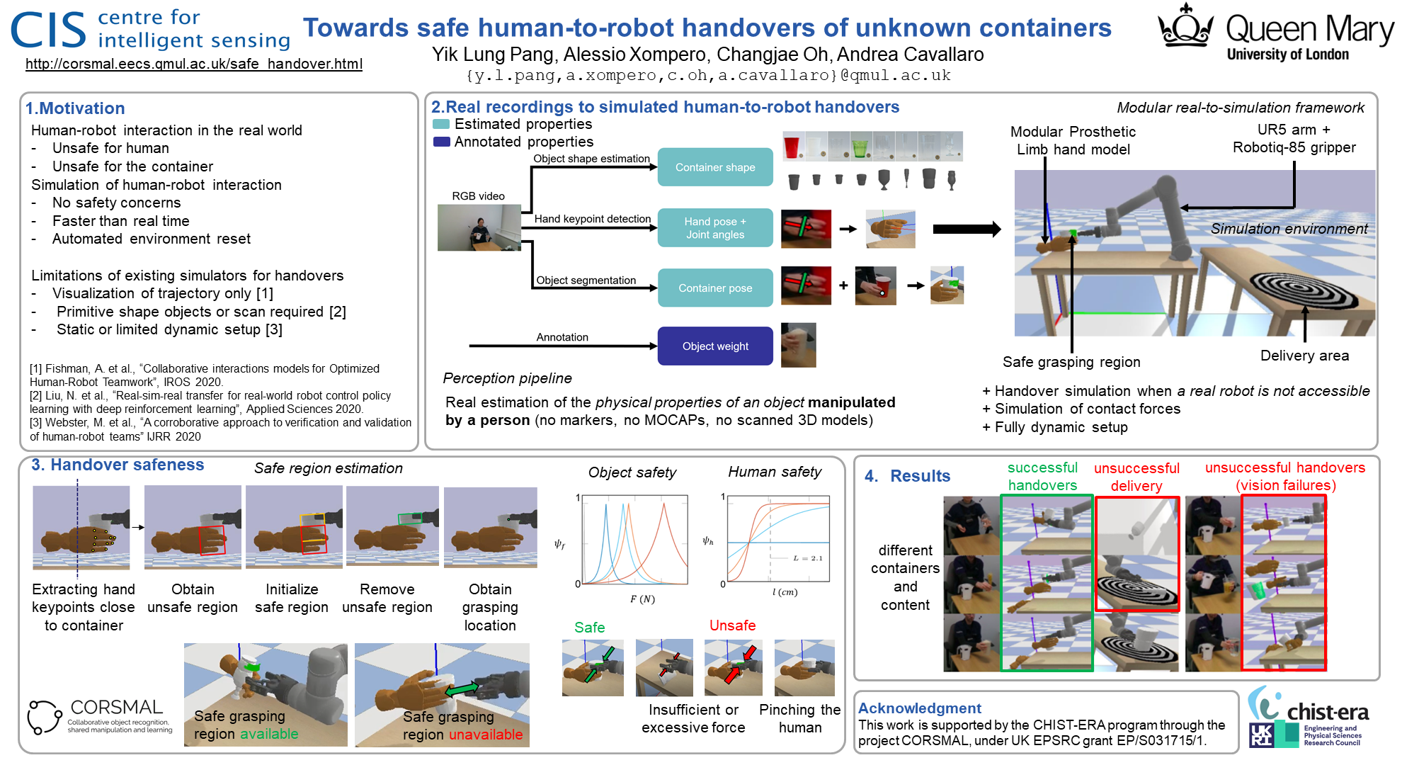 Safe Handovers Poster